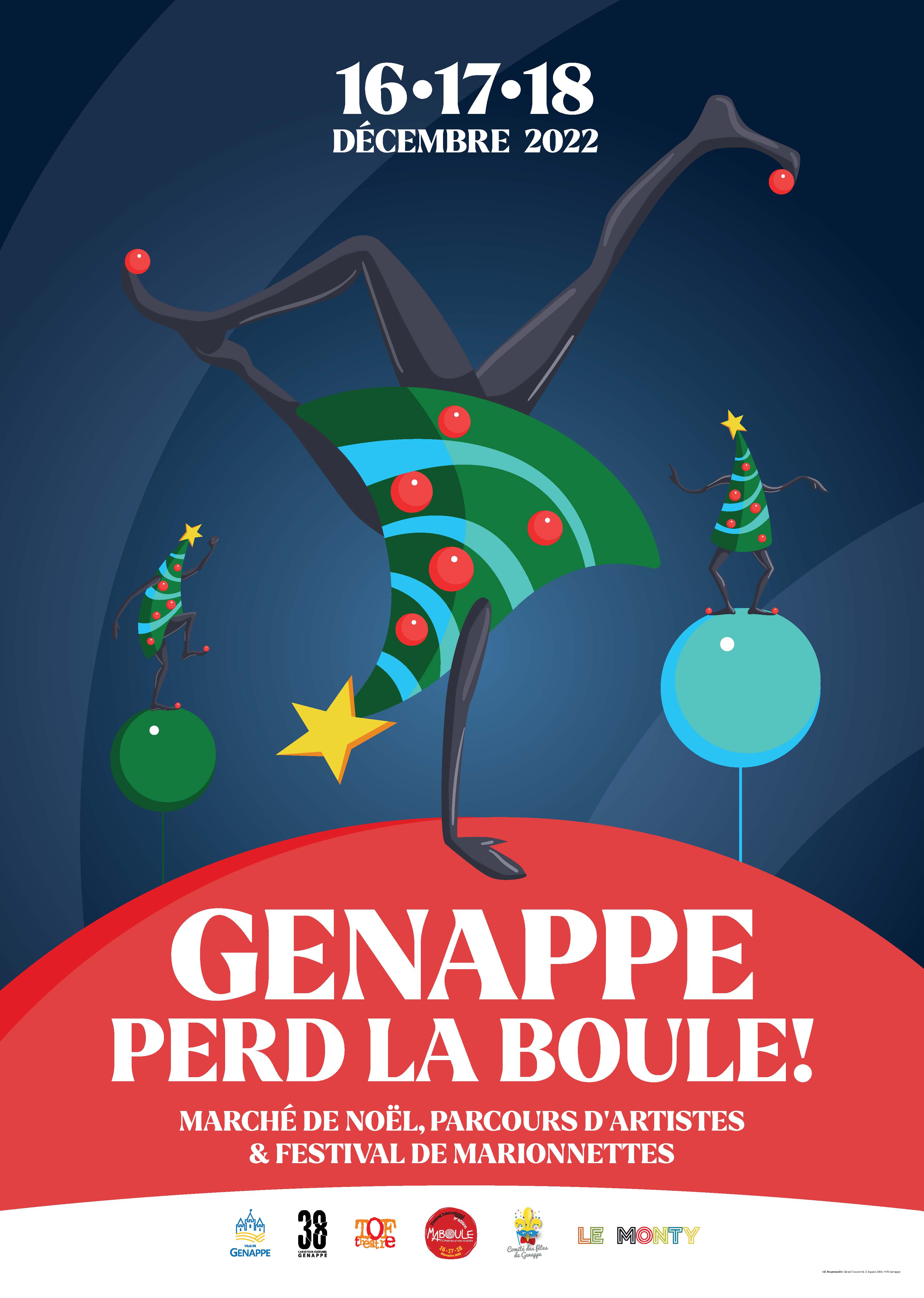 Affiche Marché de Noël